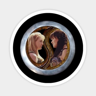 Xena & Gabrielle Chakram Magnet